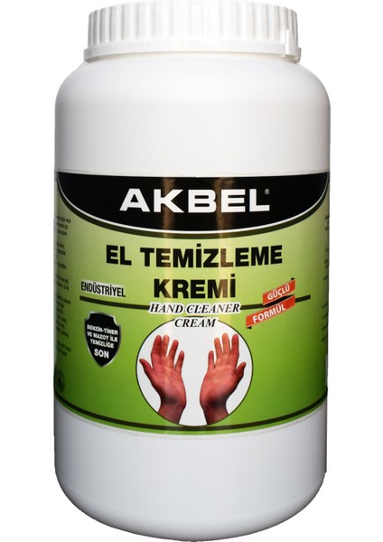 Endüstriyel El Temizleme Kremi 2,5 kg