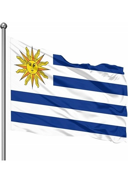 Uruguay 70X105 Gönder Bayrak