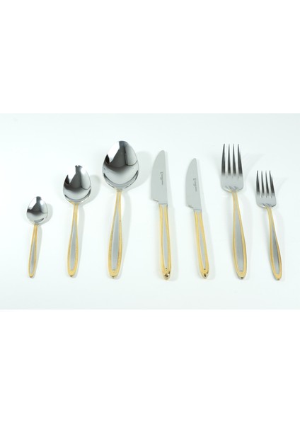 Beylerbeyi Gold 84 Parça Çatal Kaşık Bıçak Takımı