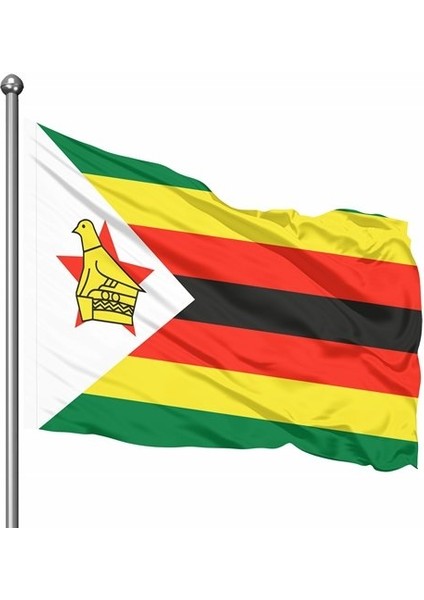 Zimbabve 70X105 Gönder Bayrak