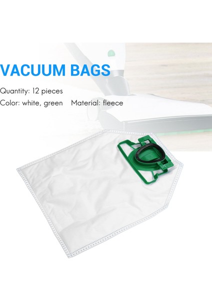 Kobold VK200 Toz Torbası Için 12 Paket FP200 Toz Torbası (Yurt Dışından) fırsatları