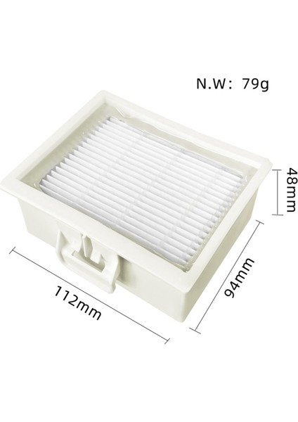 1 Adet Toz Hepa Filtre BBZ156HF -10 -40 00576833 Elektrikli Süpürge Aksesuarları Parça Filtresi BGL32235 BGL3223501 (Yurt Dışından)