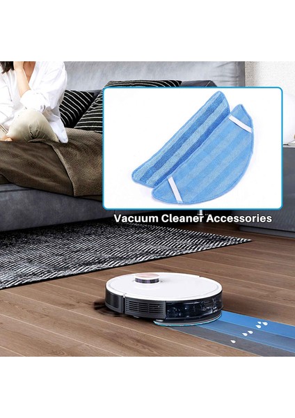 M200/M201/M501-A/M571/T700 Robotlu Süpürge Yığın Filtre Spin Yan Fırça Yedek Paketleri Için Paspas Bezi Yan Fırça (Yurt Dışından)