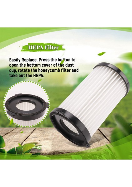 Yıkanabilir Hepa Filtre ve Sünger Değiştirme Kiti D600 D601 Kablolu Çubuk Elektrikli Süpürge Yedek Aksesuarları (Yurt Dışından) fırsatları