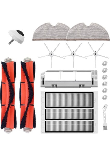 Hepa Filtre Ana Yan Fırça Tekerleği E5 E6 E20 E25 E35 S6 S5 S50 S51 Elektrikli Süpürge Parçaları (Yurt Dışından)