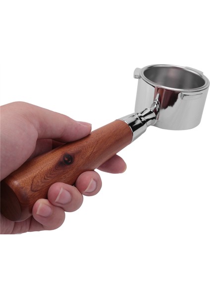 51MM Dipsiz Portafilter Espresso Makineleri Için 3 Kulaklı EC0680 ve EC0685, 1 Bardak Filtre Sepeti Dahil (Yurt Dışından)