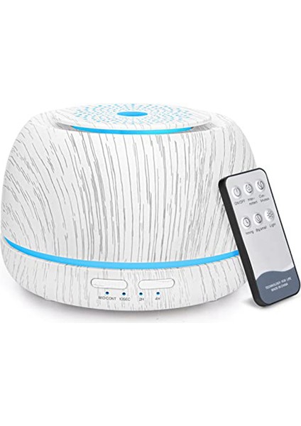 300ML Aromalar Esansiyel Yağı Difüzörü, Uzaktan Kumandalı 8 Saat Soğuk Mist Difüzör, Usb-C, Ev Için 7 Renkli Nemlendirici A (Yurt Dışından) fiyatları