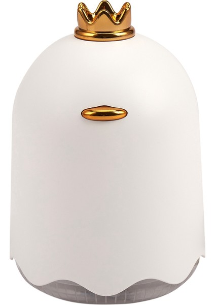 250 ml Ultrasonik Hava Nemlendirici Aroma Esansiyel Yağı Difüzör Ev Araba USB Sisleyici Mist Maker ile 7 Renk LED Gece Lambası Beyaz (Yurt Dışından)