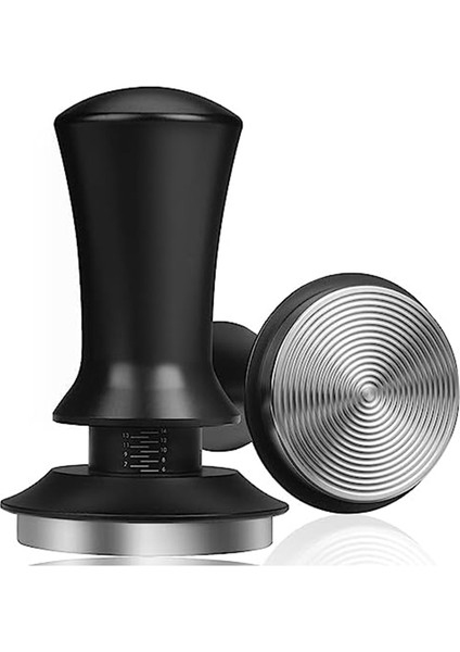 Espresso Tamper Kahve Tamper 53MM, Yaylı Sabit Basınçlı Espresso Tamper Seti, Barista Kahve Severler Için (Yurt Dışından)
