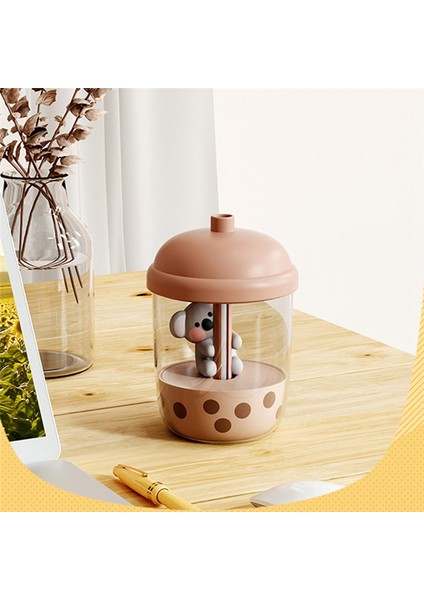 1 Adet Yeni Sevimli Koala Süt Çay Bardağı Nemlendirici Yüksek Sis Ev Küçük Taşınabilir Masaüstü USB Mini Parfüm, Kahverengi (Yurt Dışından) fiyatları