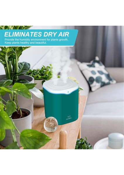 Yatak Odası Için Nemlendiriciler, Yatak Odası Için 2,2l Soğuk Sisli Nemlendiriciler, USB Taşınabilir Masa Nemlendirici, Sessiz Ultrasonik, Beyaz (Yurt Dışından)