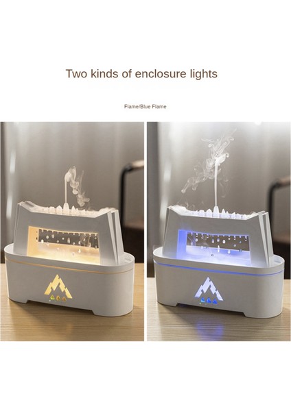 Yağmur Damlası Hava Nemlendirici Uçucu Yağ Difüzörü 300 ml LED Lamba Uzaktan Kumanda Yağmur Bulutu Aromaterapi Difüzör Abd Plug (Yurt Dışından)