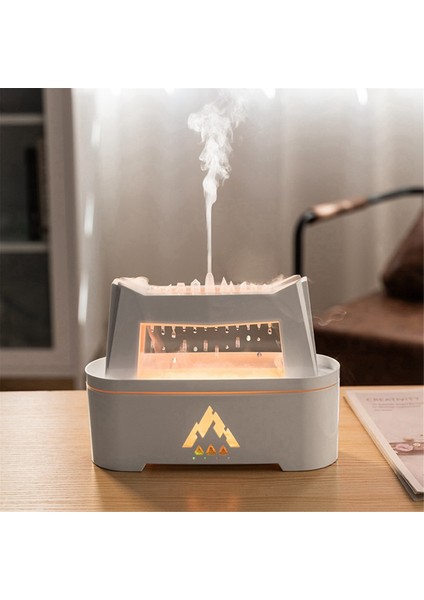 Yağmur Damlası Hava Nemlendirici Uçucu Yağ Difüzörü 300 ml LED Lamba Uzaktan Kumanda Yağmur Bulutu Aromaterapi Difüzör Abd Plug (Yurt Dışından)