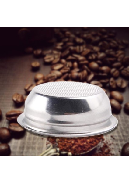 Fincan Espresso Yarı Otomatik Kahve Filtresi Paslanmaz Çelik Tozu Bira Kase Dipsiz Filtre Kahve Fincanı Filtresi (Yurt Dışından)