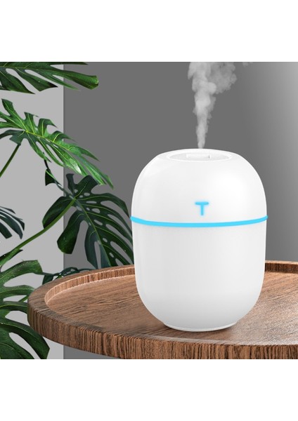 Ultrasonik Mini Hava Nemlendirici 220 ml Aromaterapi Uçucu Yağ Difüzörü Ev Araba Için USB Sis Püskürtücü (Yurt Dışından)