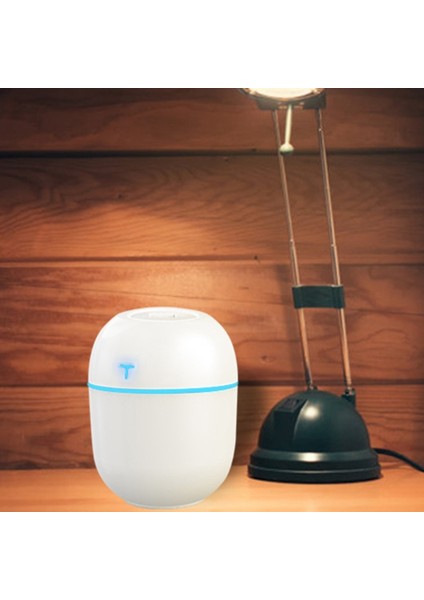 Ultrasonik Mini Hava Nemlendirici 220 ml Aromaterapi Uçucu Yağ Difüzörü Ev Araba Için USB Sis Püskürtücü (Yurt Dışından)