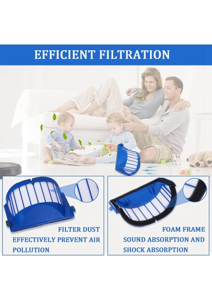 Yedek Parçalar Rulo Fırça Yan Fırça Hepa Filtre 630 650 760 Elektrikli Süpürge Aksesuarları Için Uyumlu (Yurt Dışından) modelleri