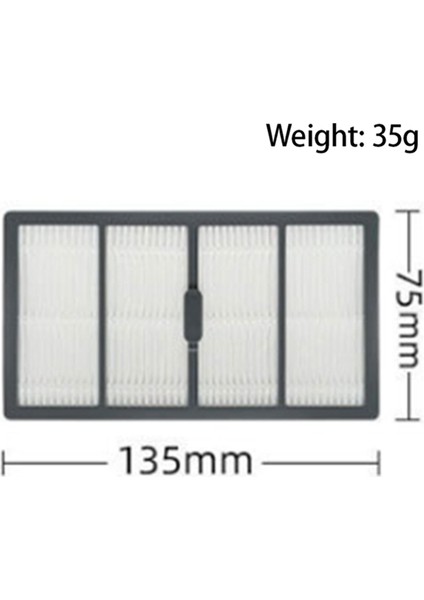 S Serisi S9 S9+ Plus Robot Süpürge Için Yüksek Verimli Filtre Kiti Yedek Parçaları (Yurt Dışından)