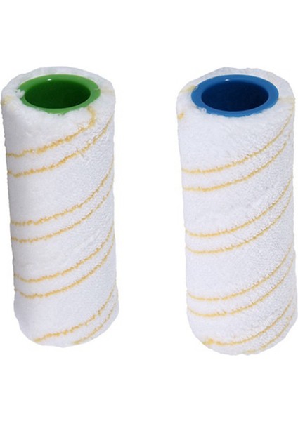 8 Adet Mikrofiber Rulo Fırça Aksesuarları Fc3 FC3D Fc5 Fc7 Akülü Zemin Temizleyici Için Yedek Rulo Seti (Yurt Dışından)
