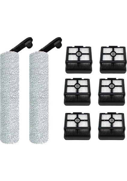 H12 Pro / H12 PLUS/H12 Çekirdek Yumuşak Rulo Fırça Yedek Parça Islak Kuru Elektrikli Süpürge Hepa Filtre Aksesuarları (Yurt Dışından)