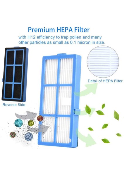 850T Elektrikli Süpürge Hepa Filtre-3 Için Yedek Aksesuarlar (Yurt Dışından)