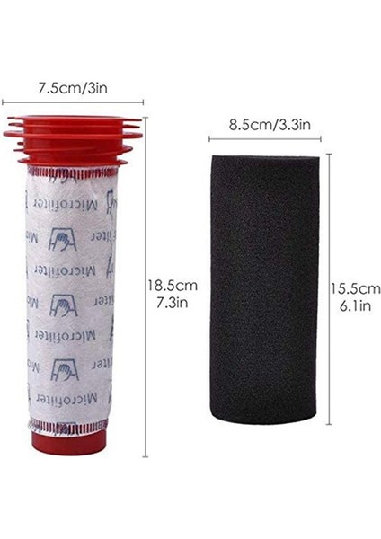 Athlet Bch6 754176 754175 Akülü Süpürge Için Yıkanabilir Hepa Ana Çubuk Filtre + Köpük Parça (Yurt Dışından) fiyatları