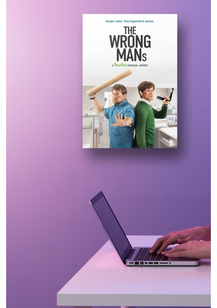 The Wrong Mans Poster & The Wrong Mans Afiş Poster & The Wrong Mans Dizi Poster Dfknkm1