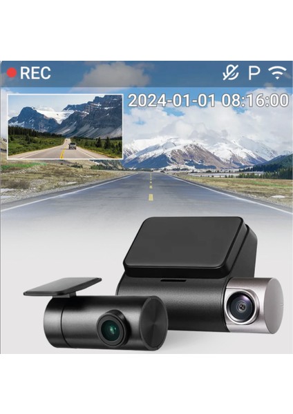 Dash Cam A510 Set Araç Kamerası 2024