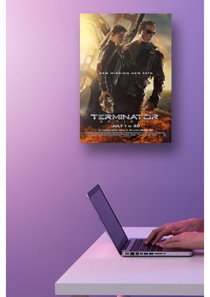 Terminatör 5 Posteri & Terminatör Genisys Poster & Terminator Poster & Film Posteri Dfknkm1