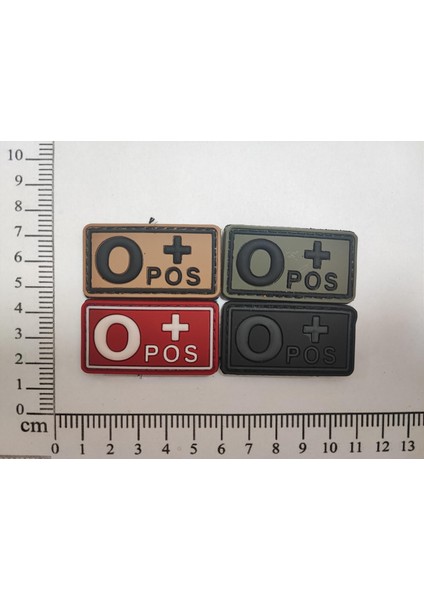 0 Pos+ Plastik Kan Grubu Patch fiyatları