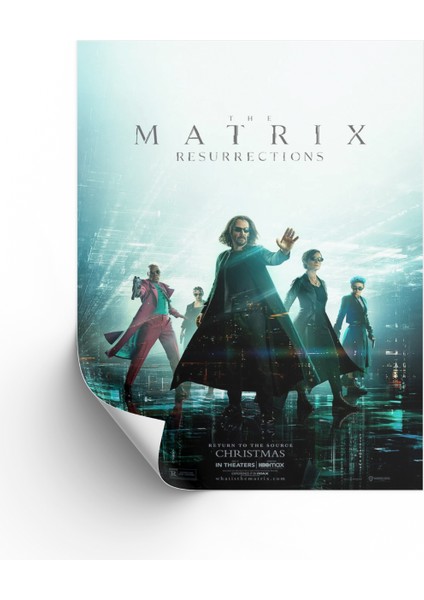 Matrix 4 Posteri & The Matrix Resurrections Posteri & The Matrix Posteri & Film Poster Dfknkm1