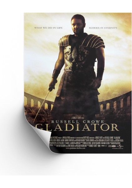 Gladyatör Posteri & Gladiator Posteri & Gladyatör Afişi Poster & Film Posteri Dfknkm1