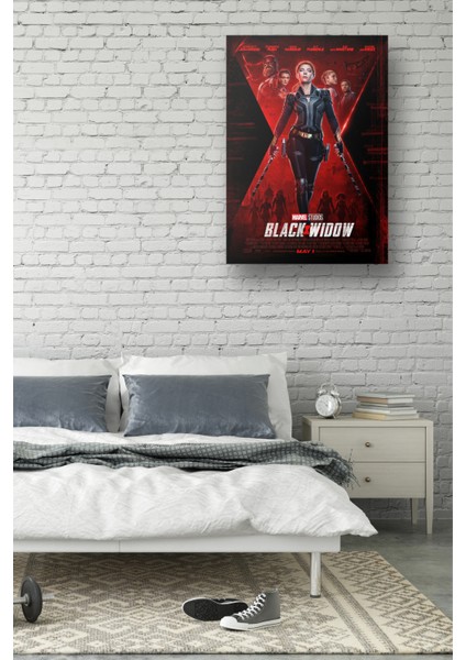 Black Widow Posteri & Black Widow Afişi & Black Widow Film Posteri & Marvel Poster Mlknkm1