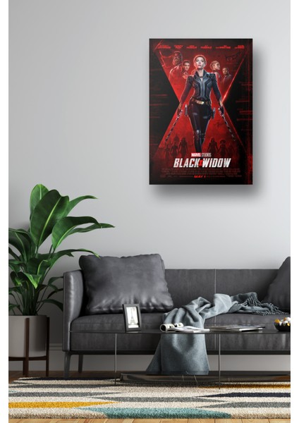 Black Widow Posteri & Black Widow Afişi & Black Widow Film Posteri & Marvel Poster Mlknkm1