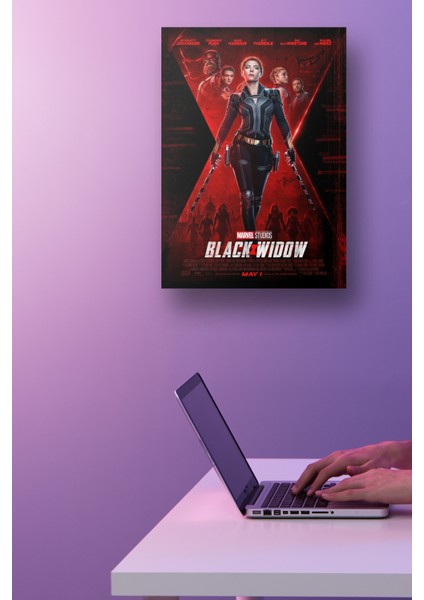 Black Widow Posteri & Black Widow Afişi & Black Widow Film Posteri & Marvel Poster Mlknkm1