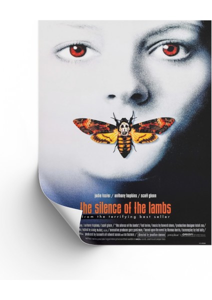 Kuzuların Sessizliği Posteri & The Silence Of The Lambs Posteri & Film Poster Dfknkm1