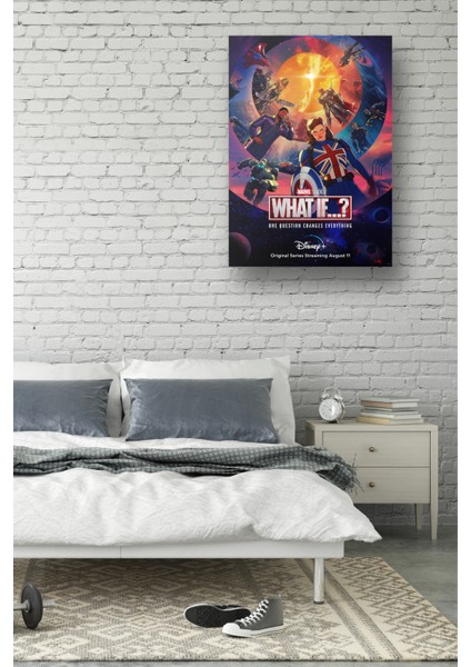 Marvel What if Posteri & Marvel Varsayalım Posteri & What if Dizi Afiş & Marvel Poster Mlknkm1