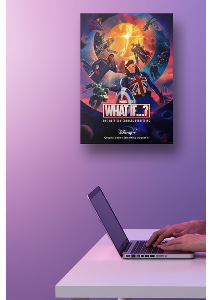 Marvel What if Posteri & Marvel Varsayalım Posteri & What if Dizi Afiş & Marvel Poster Mlknkm1