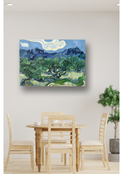 Van Gogh Zeytin Ağaçları Poster & Ressam Posteri & Dekoratif Poster & Sanatsal Poster Sdnkm1