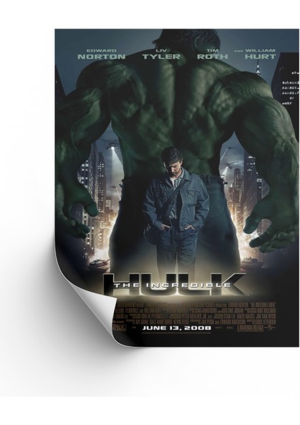 inanılmaz Hulk Posteri & incredible Hulk Posteri & inanılmaz Hulk Afiş & Marvel Poster Mlknkm1