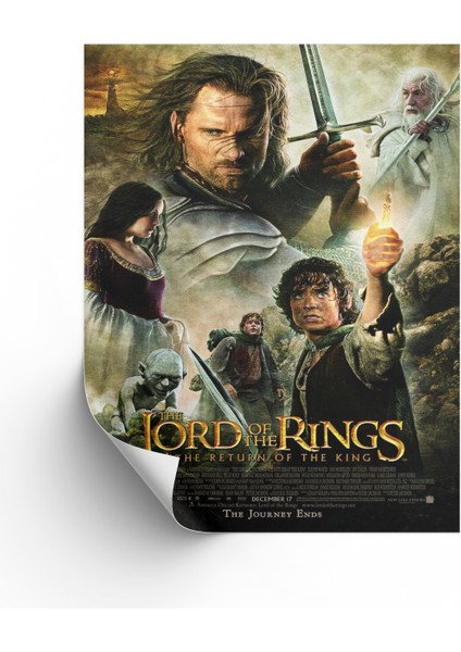 Yüzüklerin Efendisi 3 Posteri & Kralın Dönüşü Posteri & The Lord of the Rings Posteri Dfknkm1