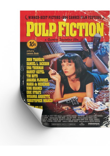 Ucuz Roman Posteri & Pulp Fiction Posteri & Ucuz Roman Afişi Posteri & Film Posteri Dfknkm1