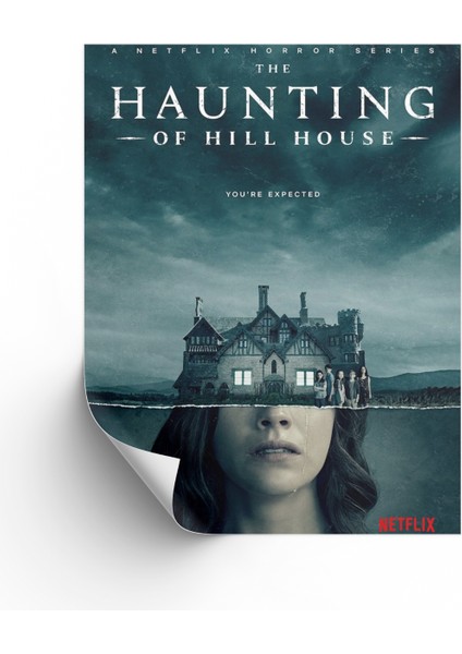 Tepedeki Ev Posteri & The Haunting Of Hill House Posteri & Tepedeki Ev Afişi Dfknkm1