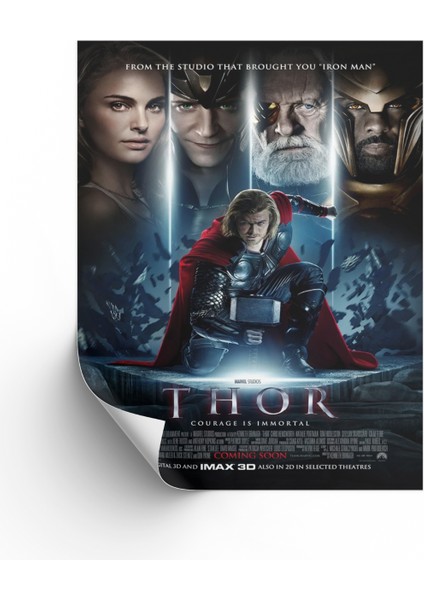 Marvel Thor Posteri (2011) & Thor Posteri & Marvel Thor Afişi Posteri & Marvel Poster Mlknkm1