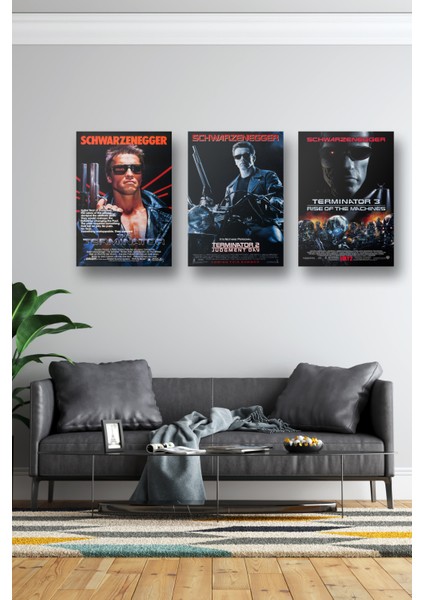 3lü Terminatör Posterleri & Terminatör Afişleri & Terminator Posterler Film Posterleri Dfknkm1