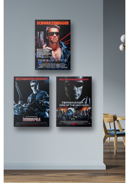 3lü Terminatör Posterleri & Terminatör Afişleri & Terminator Posterler Film Posterleri Dfknkm1