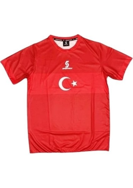 K0141 Türkiye Milli Takım Forması Tek Üst (TEK KELİME ISİM VE NUMARA YAZILIR)