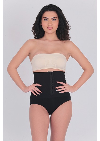 Ayarlanabilir Ağraflı S-M-L-XL-2XL Beden Yüksek Bel Kadın Slip Korse