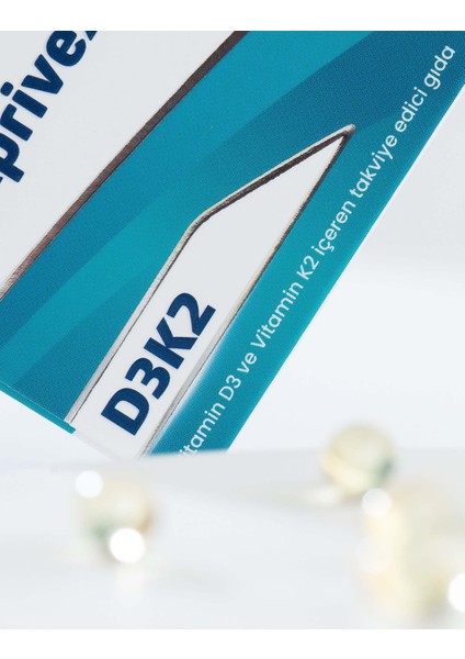 D3 - K2 30 Yumuşak Kapsül