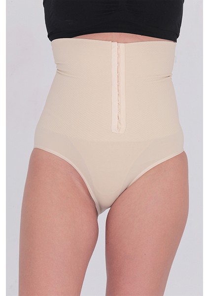 Ayarlanabilir Ağraflı S-M-L-XL-2XL Beden Yüksek Bel Kadın Slip Korse